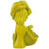Lady with Basket Showpiece for Home Decor Showpiece & Office Decor Showpiece (11.5" inch Size)