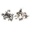40PCS Fishing Rod Tip Repair Kit Stainless Steel Ceramic Guides Rings Fishing Rod Tip Replacement Ki