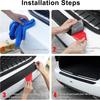 Universal Adhesive Car Trunk Anti-Scratch and Collision Protective Strip