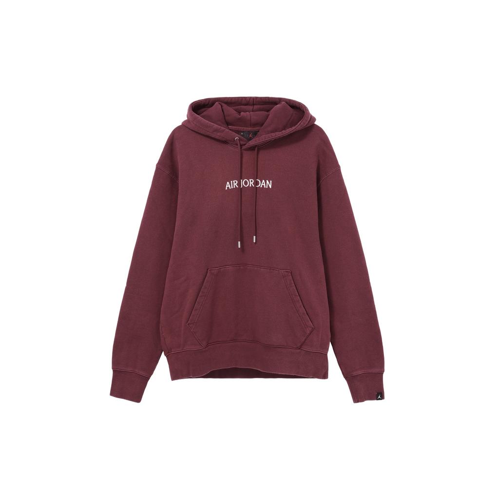 Air Jordan Alphabet Drawstring Hoodie 'Red' Men's DV6464-645