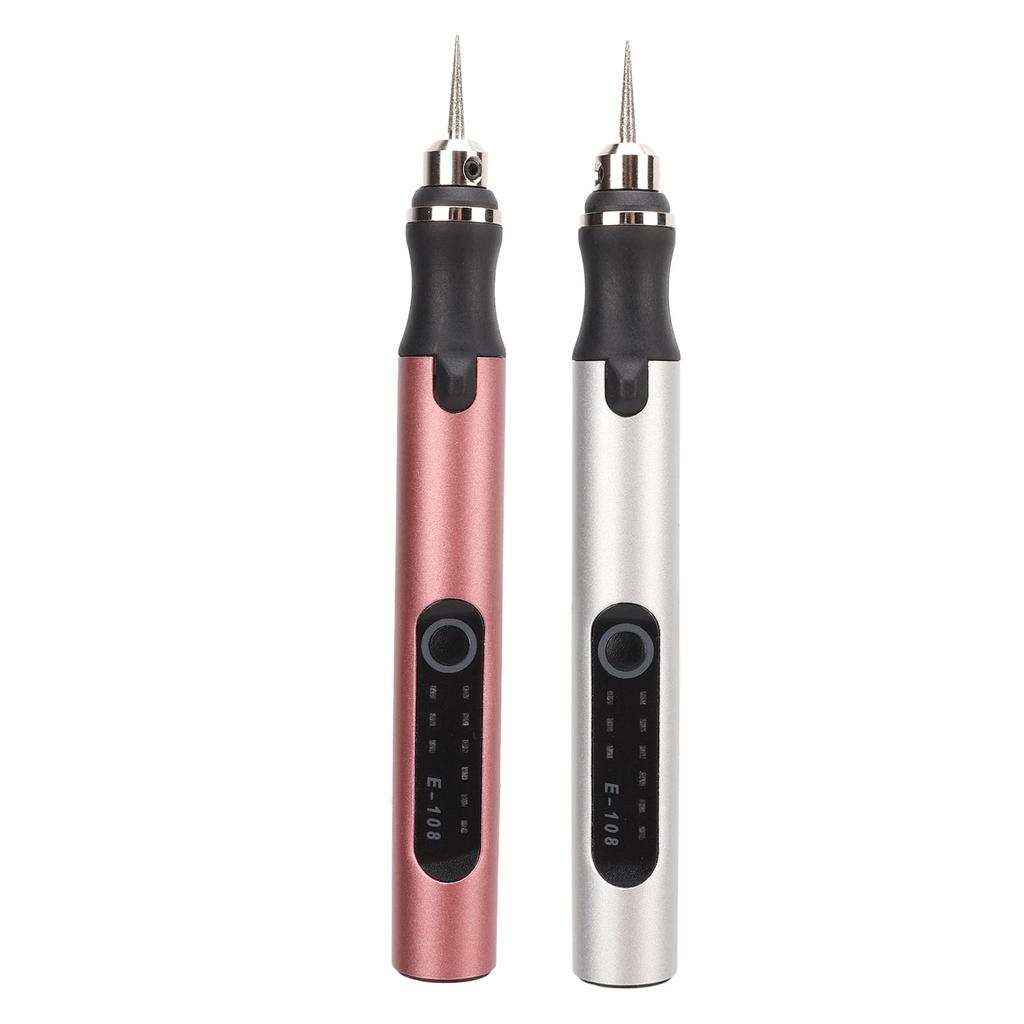 Electric Engraving Pen USB Charging Wireless DIY Indicator Lights Automatic Power Failure Protection