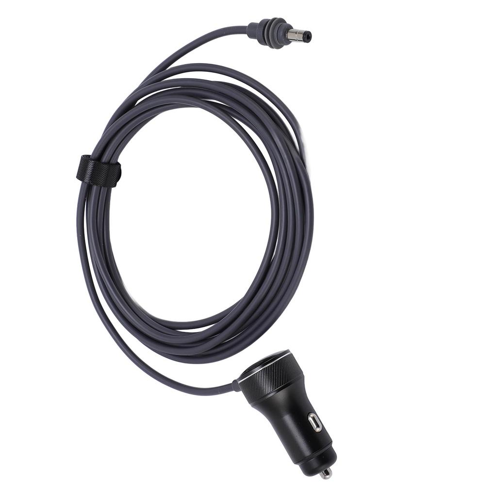 Satellite DC Power Cable 16.4ft Length 18AWG Rain Proof Digital Display DC Car Charger Power Supply