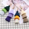 Bohemian Handmade Cotton Tassel Keychain - Colorful Pendant Bag Decoration
