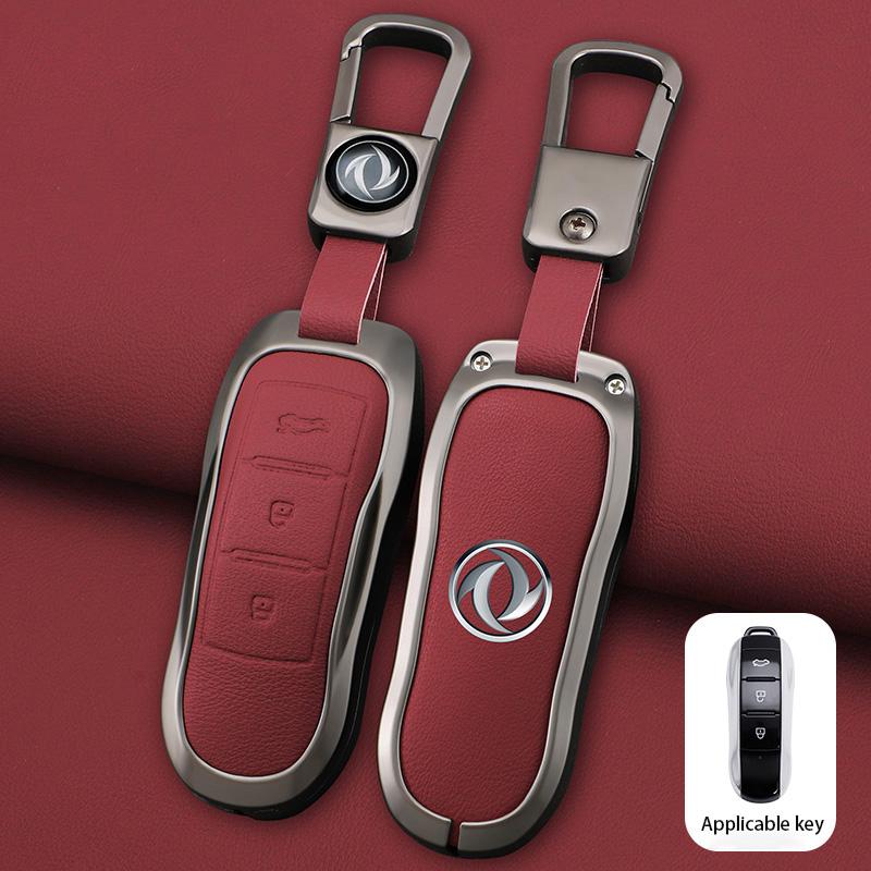 Zinc Alloy Car Key Case for Dongfeng Fengguang DFSK Glory 580 Fengon Ix5 Ix7 Seres 3 Sf5 Remote Cover Shell Keychain Holder Fob