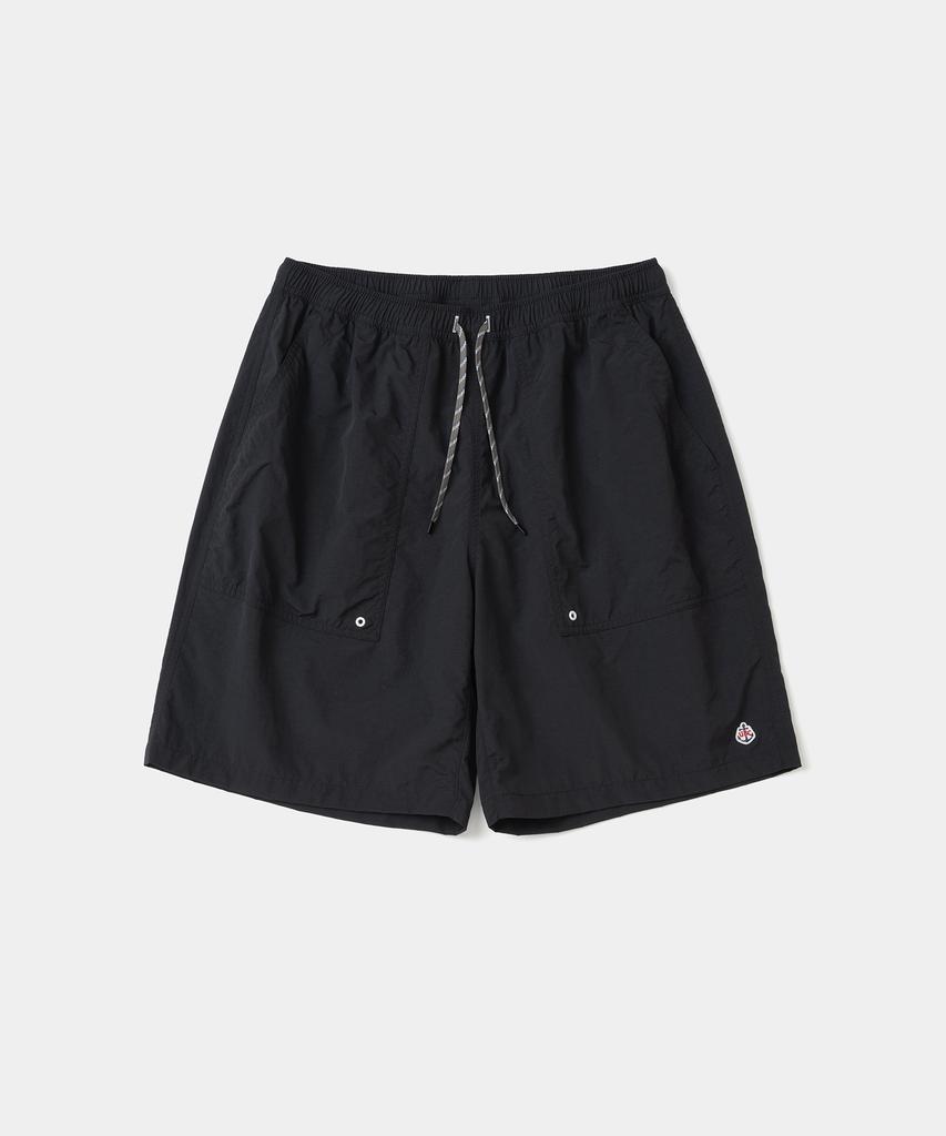 UNIFORM BRIDGE Ubc Ribstop Nylon Trail Shorts Black