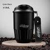 410ML Ceramic Liner Thermos Coffee Cup Travel Coffee Mug Vacuum Insulated Thermos For Coffee Thermal Cup Tumbler Christmas Gift