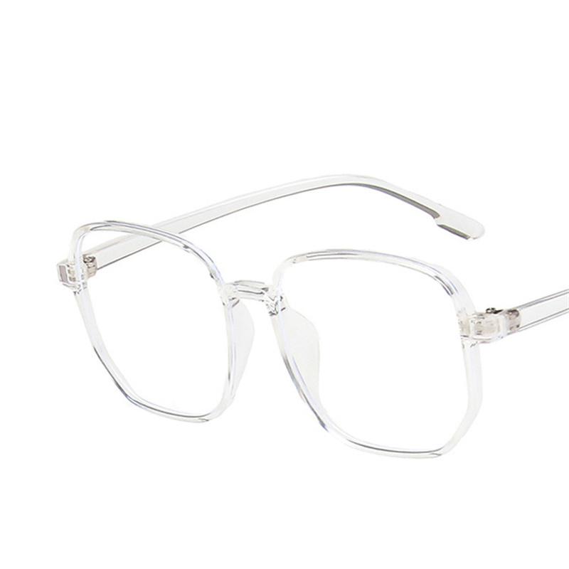 Oversized Blush Square Sunglasses Women Designer Gradient Color Glasses Irregular Polygon Frame Fashionable