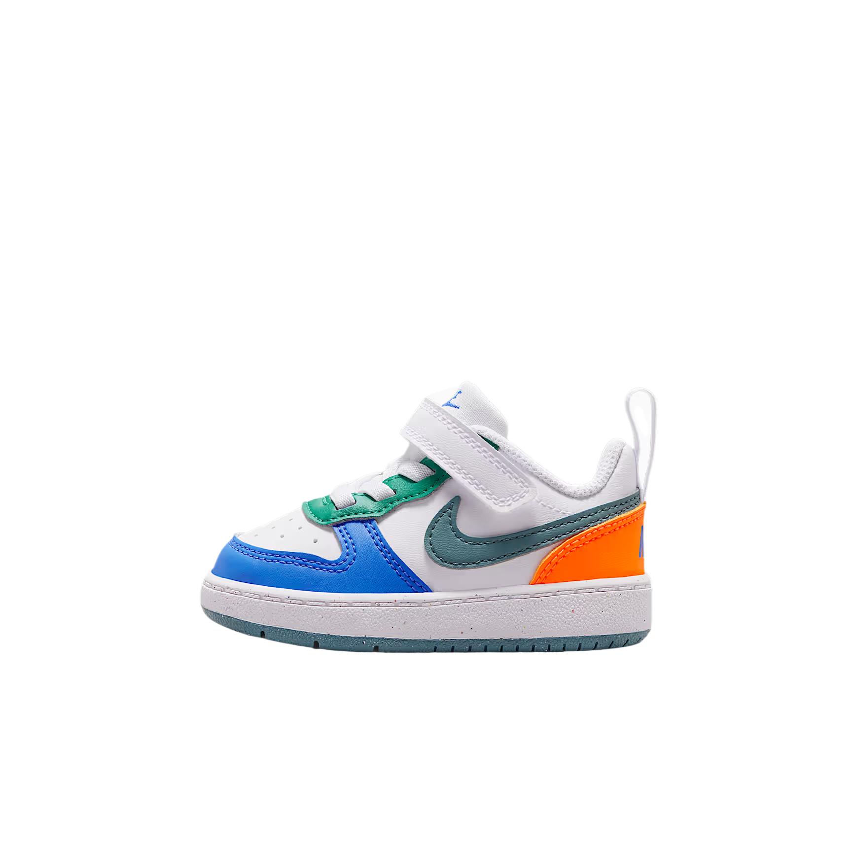 

Nike Court Borough Прочные Удобная посадка Низкие Кроссовки для ходьбы Детские кроссовки DV5458-140 23.5