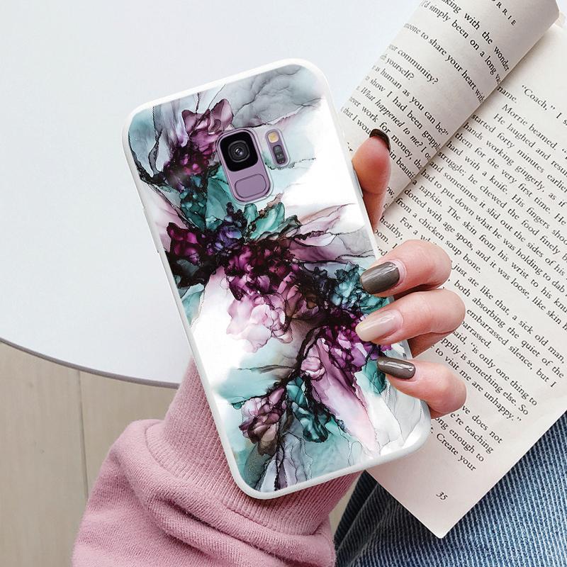 Color Luxury Marble Case For Samsung Galaxy S9 S 9 Plus Fundas Soft Silicone Protection Back Cover For Samsung S9 Shockproof Bag