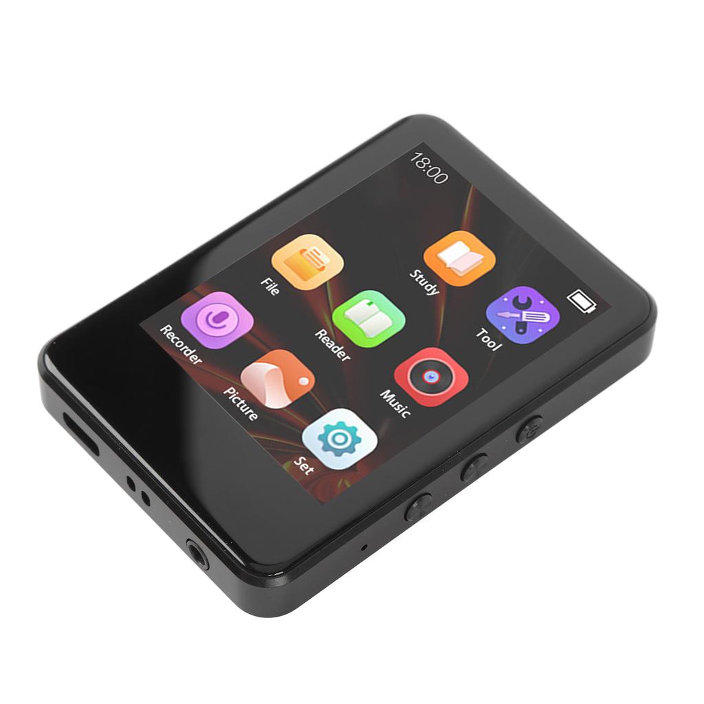 MP3 Player 2.8in Full Touchscreen Video Play with Speaker E Books Pedometers Portable Music Device X