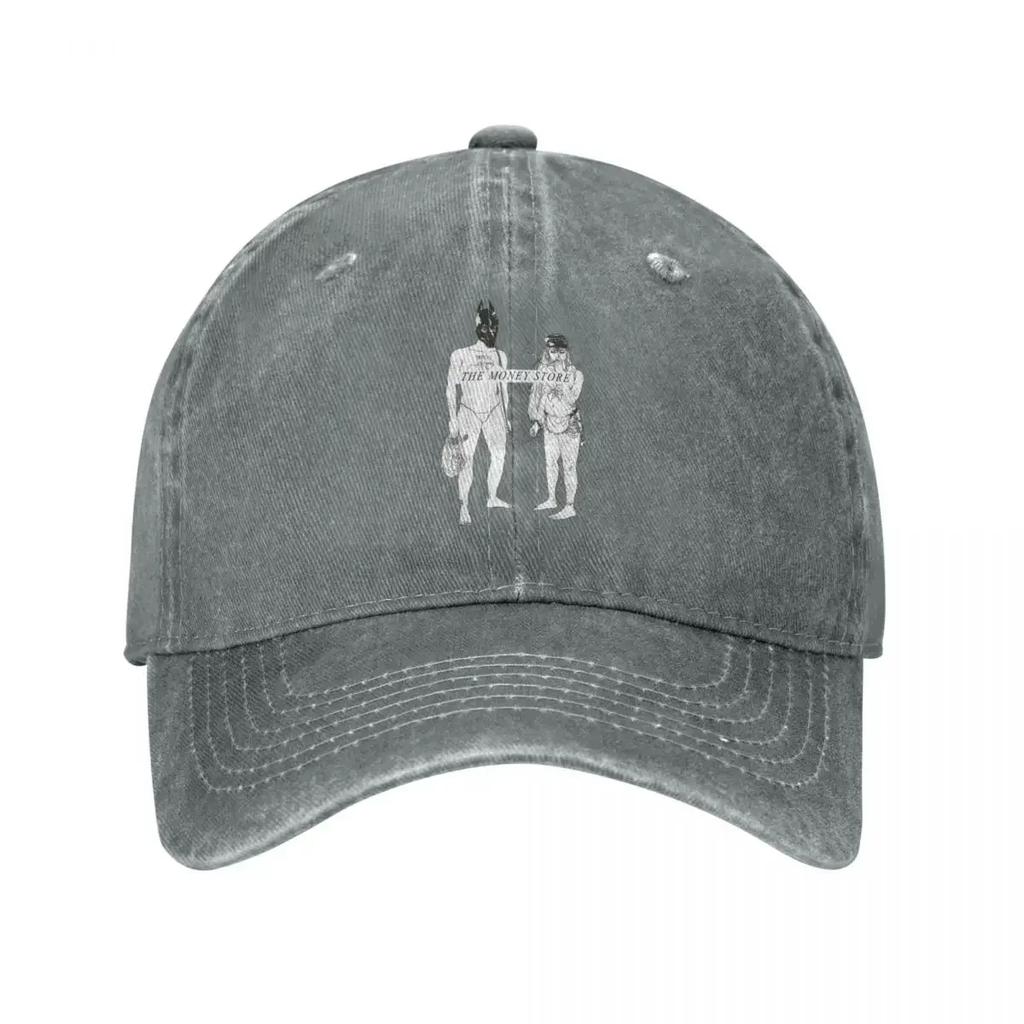 Death Grips The Money Store Cover Baseball Caps Vintage Distressed Washed Sun Cap for Men Women Running Golf Gift  Hat