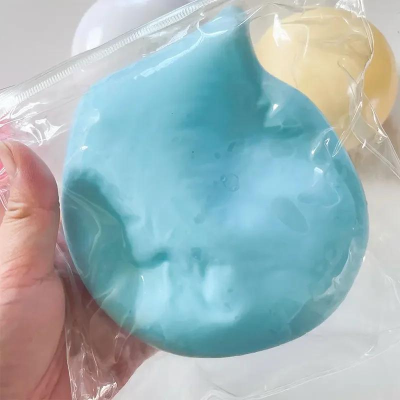 Stress Relief Squishy Ball, Durable Washable Squeeze Stress Ball For Adults Toys Gift Soft Anti-Anxiety Adhd Sensory Fidget Toy,