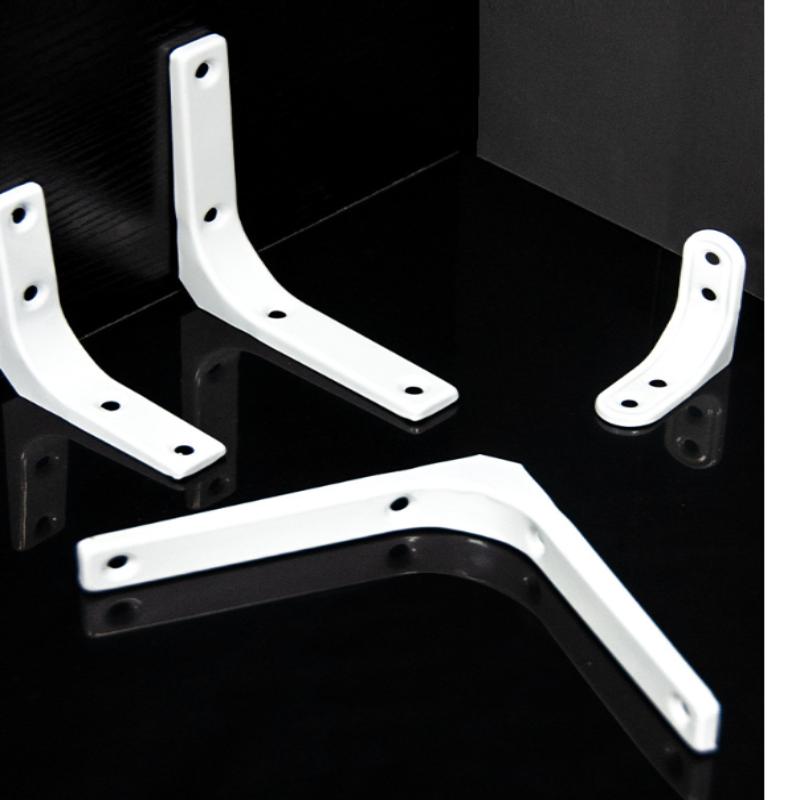 1PC Angle Brackets Industrial Floating L Shelf Bracket Thick Heavy Duty Wall Mounted Shelf