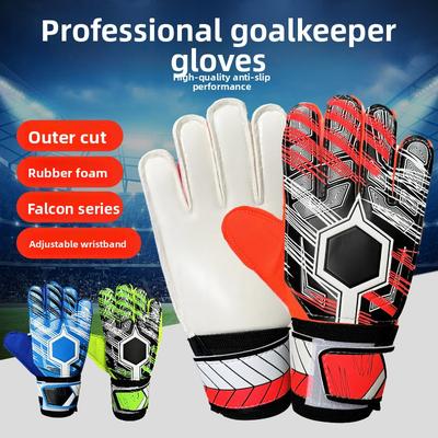 Children Adult Football Goalkeeper Gloves Breathable Wear-resistant Non-slip Latex Football Training Head Goalkeeper Hand Guard