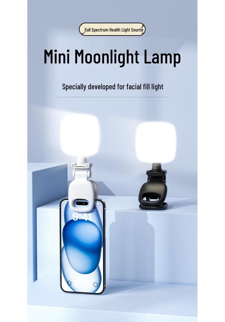 D5 Mobile Fill Light Clip: Tofu Beauty Selfie & Photography Compact Light