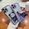 Candy Bear Stand Holder Glitter Phone Case For OnePlus 12 8T 9R 10 11 Pro 11R Nord CE 2 3 Lite  ACE 2V 3V N20 N30 5G Soft Cover