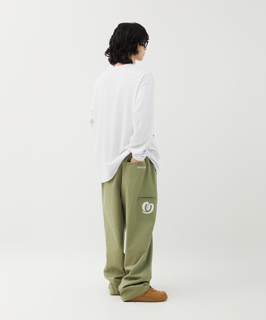 Mimdeowodeulobeu New Rubber Cotton Pants_Khaki