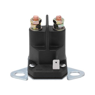 Relais de tondeuse à gazon Boîtier ABS Bobine en laiton Relais solénoïde de démarrage pour véhicule utilitaire 12V