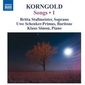 CD BRITTA STALLMEISTER - Erich Wolfgang Korngold Mélodies (V 572027 Non Japan ObiClassical Used