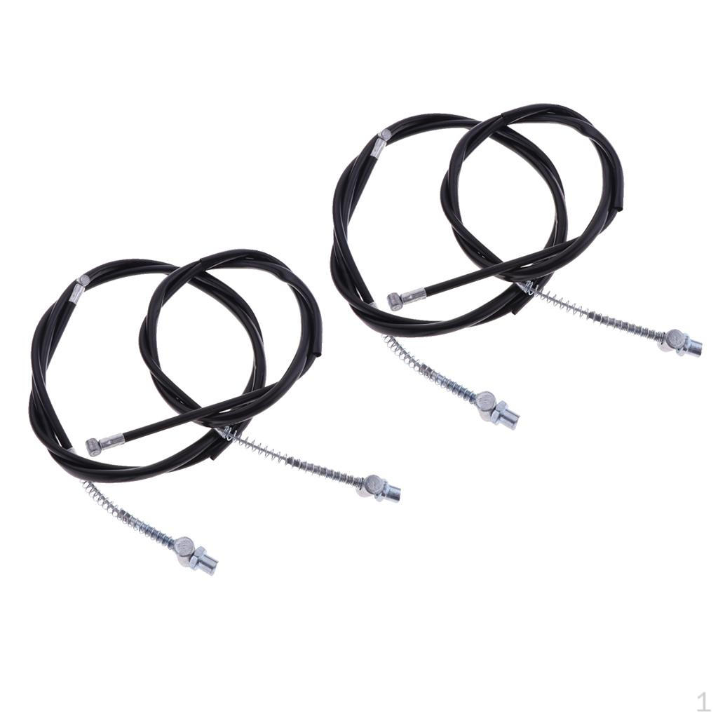 

4 Pieces Black Durbale Front Brake Cable Assembly for PW50