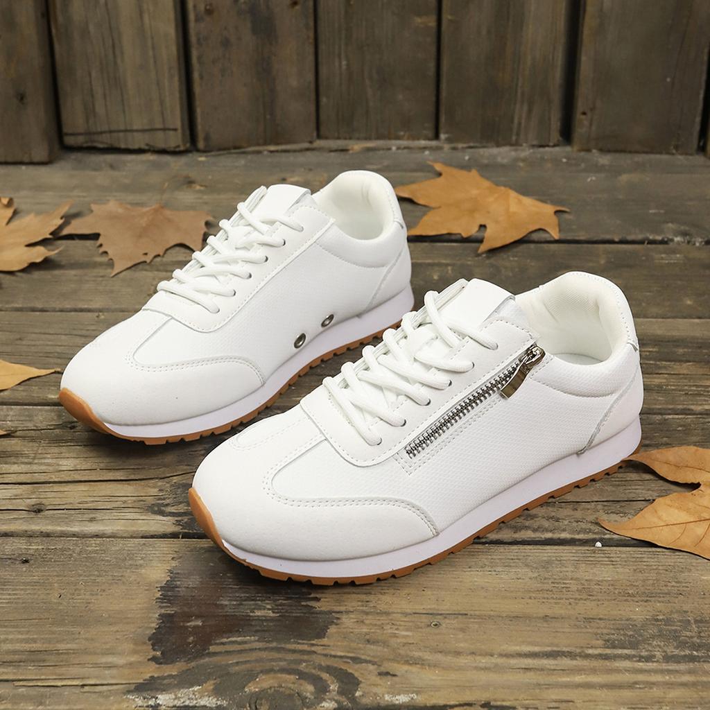 Fashion Spring Women's Comfortable and Versatile Casual Flat Shoes Autumn Fashion Sneakers Lightweight Non Slip Sports Shoes for Women