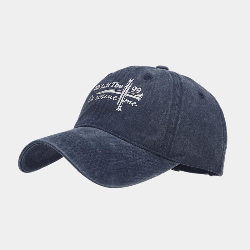 Personalized trend heat transfer baseball cap men's fashion versatile cap women's street cool sunshade sunscreen cap