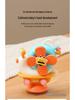 Children's Teething Rattle: Pinwheel Spinner with Suction for High Chair, Ages 0-3