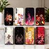H-Hazbin H-Hotel L-Lucifer M-Magne Phone Case For Samsung Galaxy A73,A72,A71,A70,A53,A52,A51,Soft Silicone Black Cover