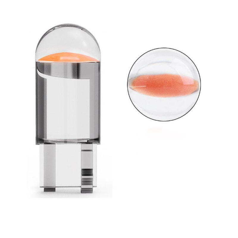 10pcs High Brightness Cob Glass Led Car Light Good Heat Dissipation Long Service Life T10 Width
