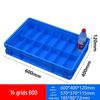 Langsaizebo Heavy-Duty 14-Compartment Plastic Storage Box
