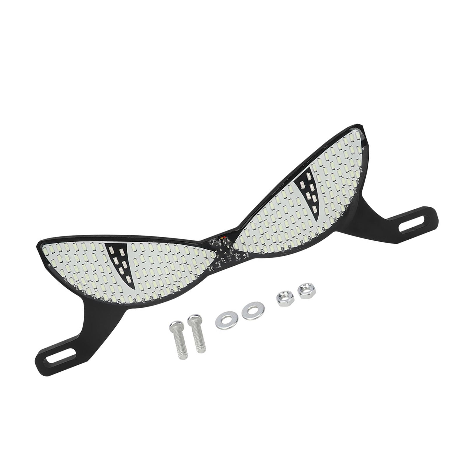 Motorcycle High Efficiency Acrylic LED License Plate Screw Lights Optimized For Maximumly Brightness And Heat Resistance