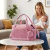 Large Capacity Mommy Diaper Bag Wear-resistant Travel Maternity Bag  Hospital