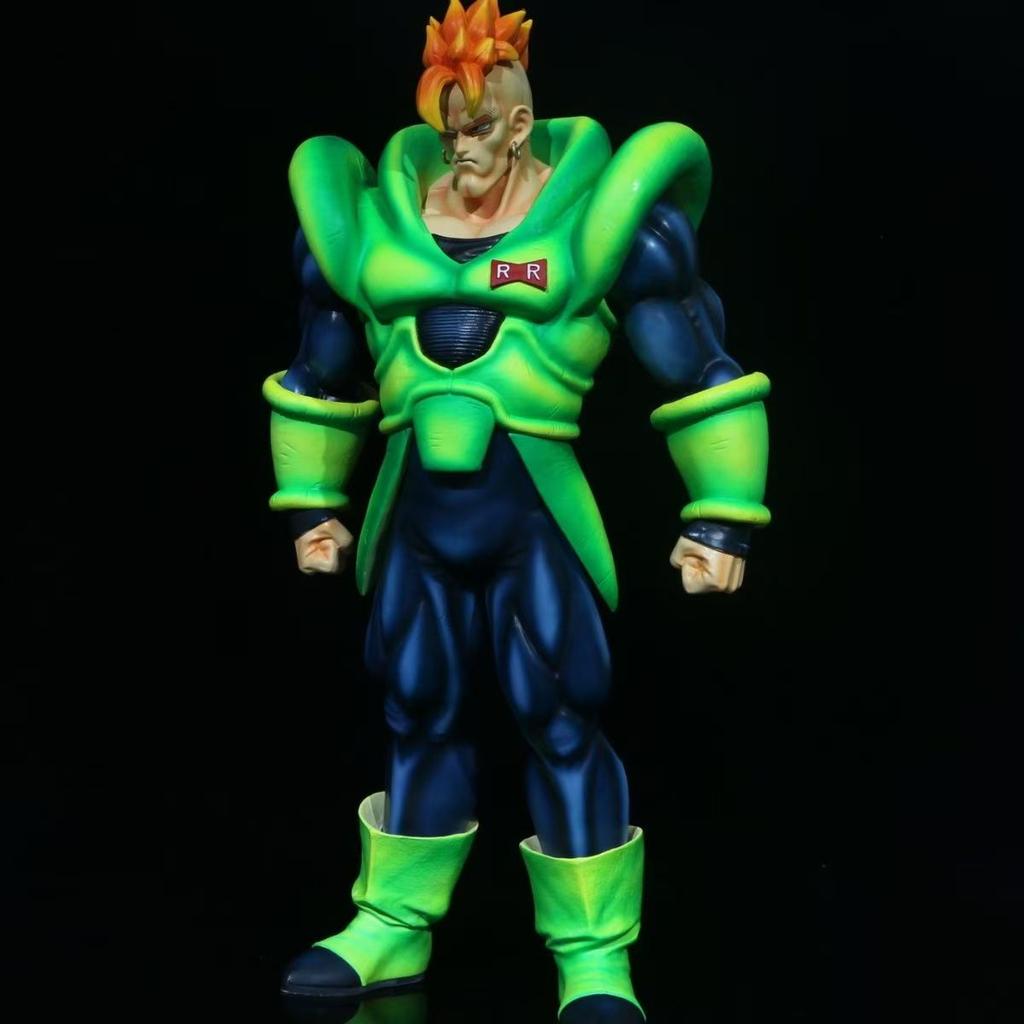 Shengchuang Studio Dragon BallZ Super Villain Android 16 SSj3 Goku 16.14Inch/41cm Can Move PVC Favorites Figure hot toys Gifts