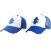 Dipper Falls Gravity Pines Blaue Kiefer Baum Symbol Baseballkappe Hip Hop Otaku Hut