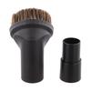 Captures Dust And Debris Horse Hair Brush Round Dusting Brush