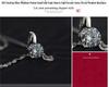 European & American Fashion Zircon Earrings & Necklace Set