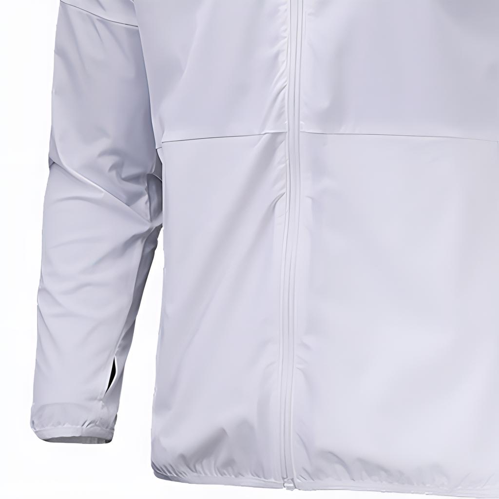 Under Armour Casual Sports Solid Color Breathable Hooded Knitted Jacket Men jackets White 22500404-100