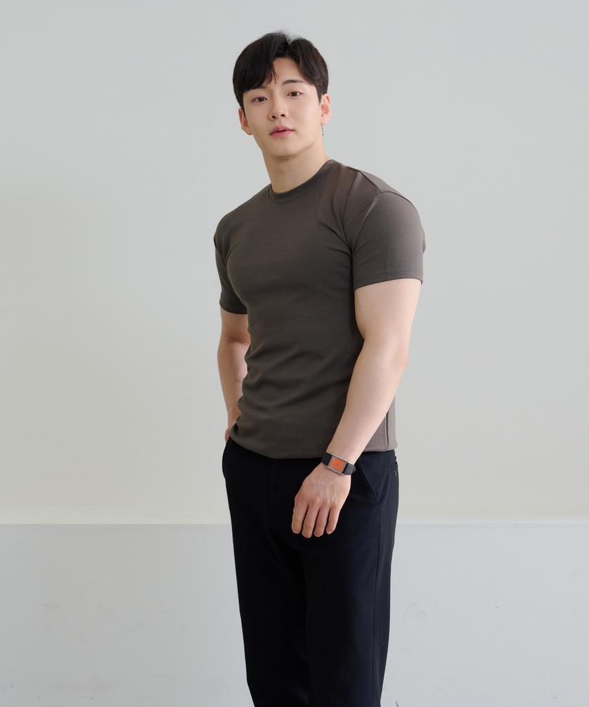 HECKCOOLNAM Men'S Muscle Fit Short Sleeve T-Shirt With Premium, Stretchy Fabric That Makes Shoulders Look Broader