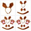 Squirrel Costume Accessory Squirrel Ear Headband Tail Squirrel Fancy Dress Props