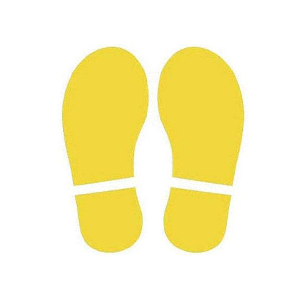 PVC Footprint Stickers Pet Supplies Stair Decals Accessories Floor Stickers