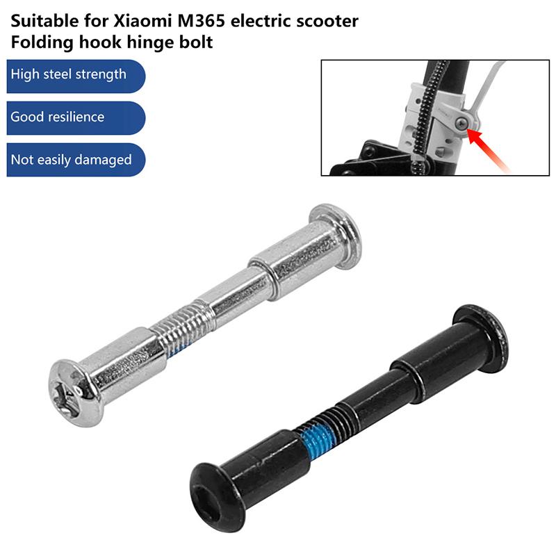 1/5 Piezas Bisagra Plegable para Gancho de Pothook Tornillo para Patinete Eléctrico Xiaomi M365 Tornillos Piezas de Reparación Tornillo Fijo Accesorios