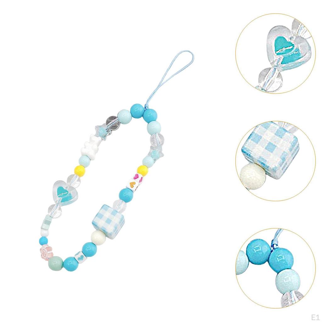 Mobile Phone Charm Lanyard Strap Cute Keychain Decoration Wrist