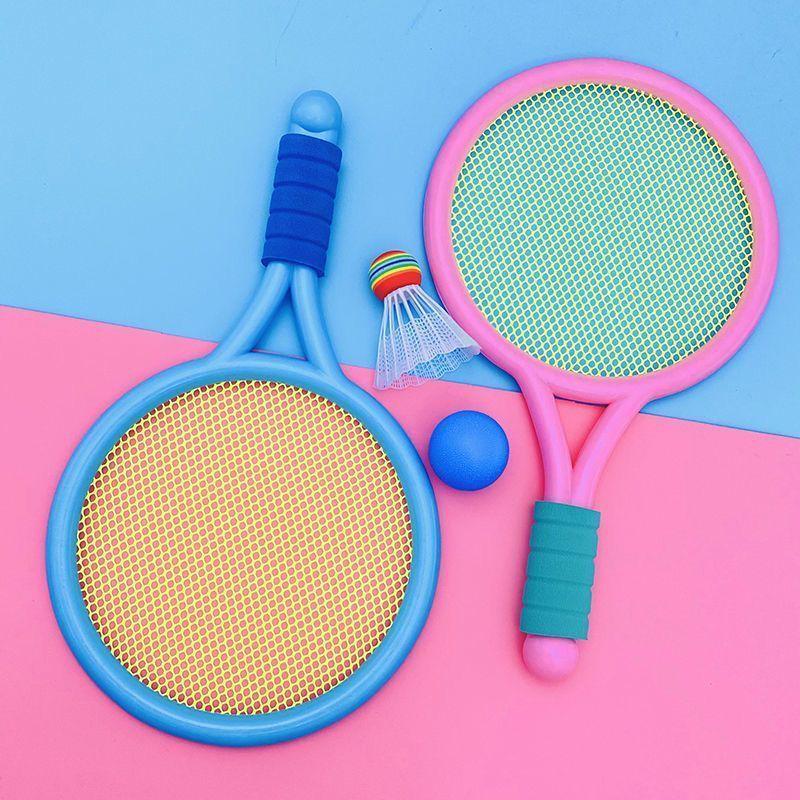 Kleuter Badminton Racket Set voor Kinderen - Ouder-Kind Sport Speelgoed Cadeau voor Jongens en Meisjes