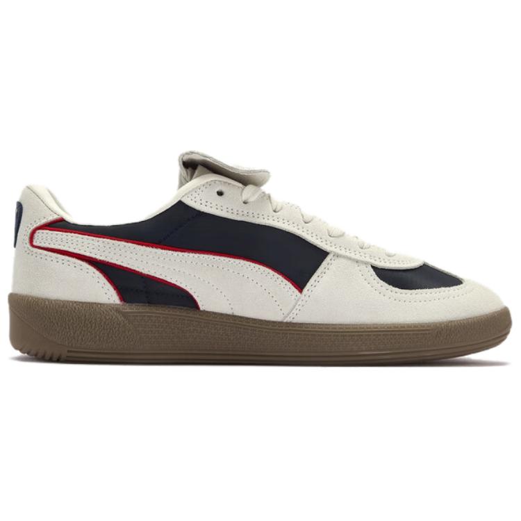 PUMA Unisex Blue White Palermo Premium Nl Low Top Sneakers 404836-03