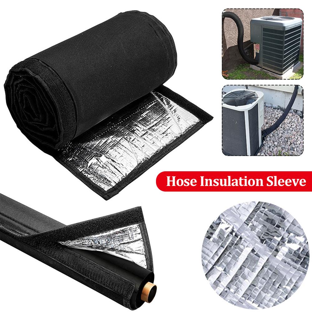 Air Conditioners Insulated Hose Cover Wrap AC Duct Insulation Wrap HVAC Copper Pipe Insulation Cover Protector for Outside