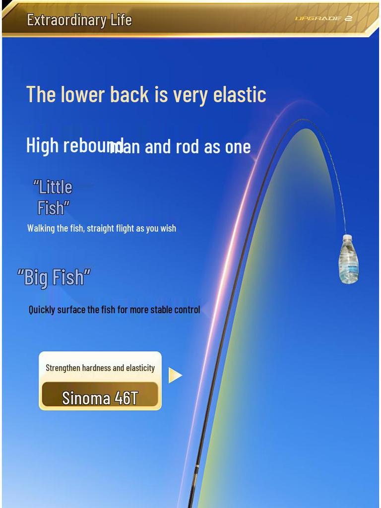 5H Master 2nd Gen Ultra-Light Super Hard Carp Fishing Rod