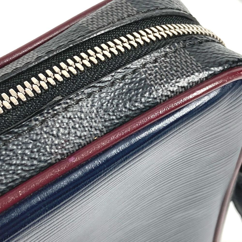 Louis Vuitton M55100 Epi Damier Graphite Danube Slim Bag Pochette Shoulder Bag