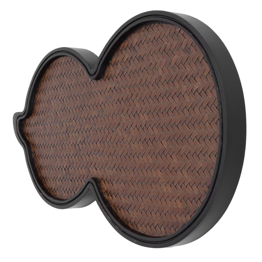 Mat   Bamboo Small Tea Tray Tea Plate for Teawares Teaset Saucers Tea Ceremony