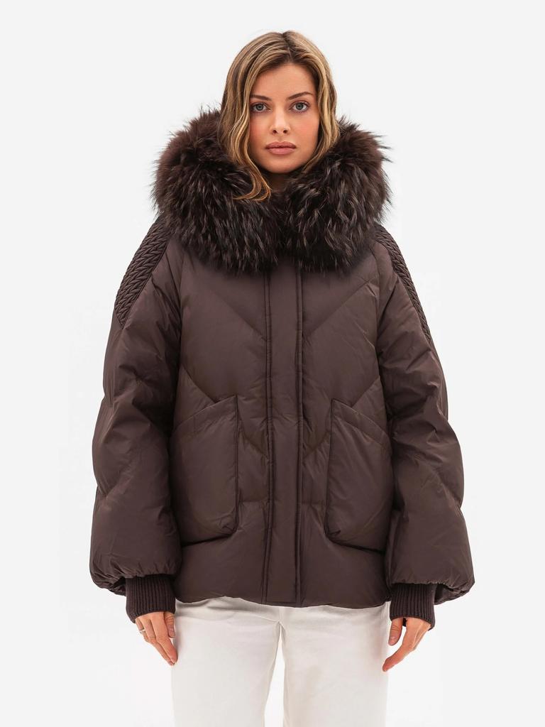 Women's Jacket Vo-tarun 085 M Chocolate