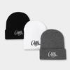 Autumn and winter men's and women's wool hats New casual versatile Gigi embroidered knitted hats Outdoor warm windproof cold hats